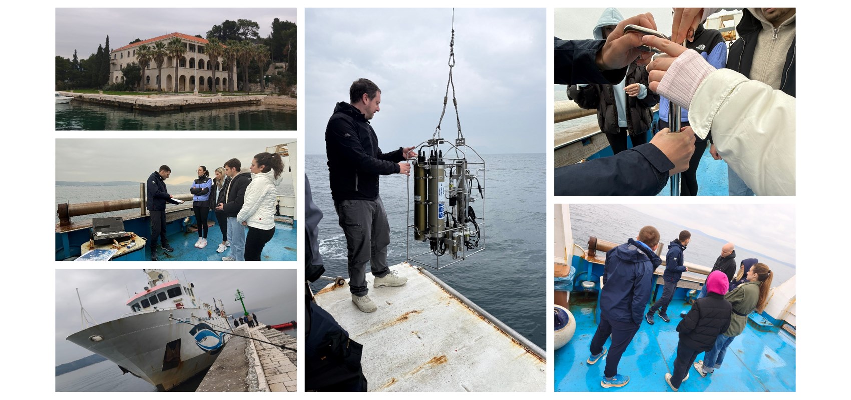 Terenska nastava na moru: Studenti PMF-a učili metode oceanografskih istraživanja